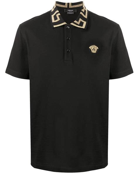 versace long sleeves polo shirts.